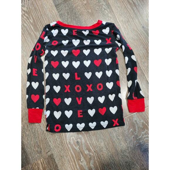 Little‎ Sleepies Valentines Girls Bamboo Top Hearts Love size 2t #6 - Picture 2 of 4